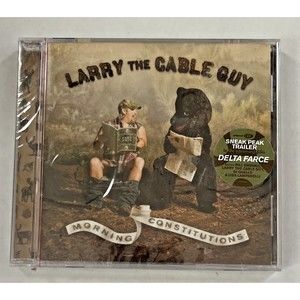 Morning Constitutions by Larry the Cable Guy (CD, 2007) Comedy CD NEW SEALED